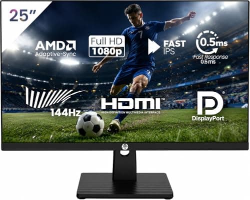 Monitor Gamer 25" 144Hz 0.5ms FHD IPS